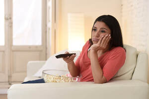Watching TV