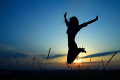 Jumping in Joy