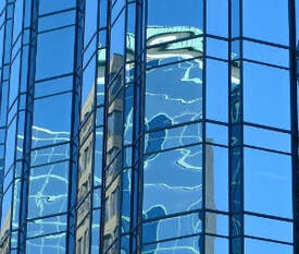 Mirrored Glass Windows